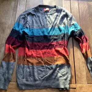 Matix rainbow wool sweater L